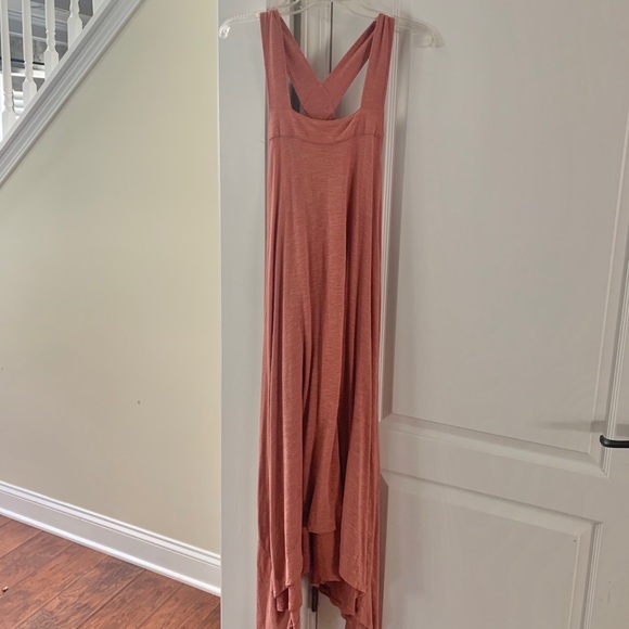 Free People Dresses & Skirts - Free People beach boho asymmetrical maxi dress XS
